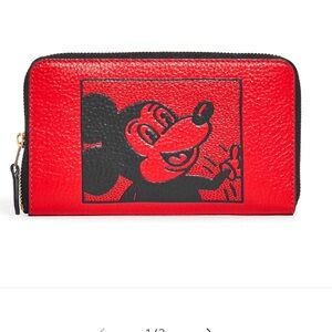 🆕NWOT Disney Coach by Keith Haring wallet